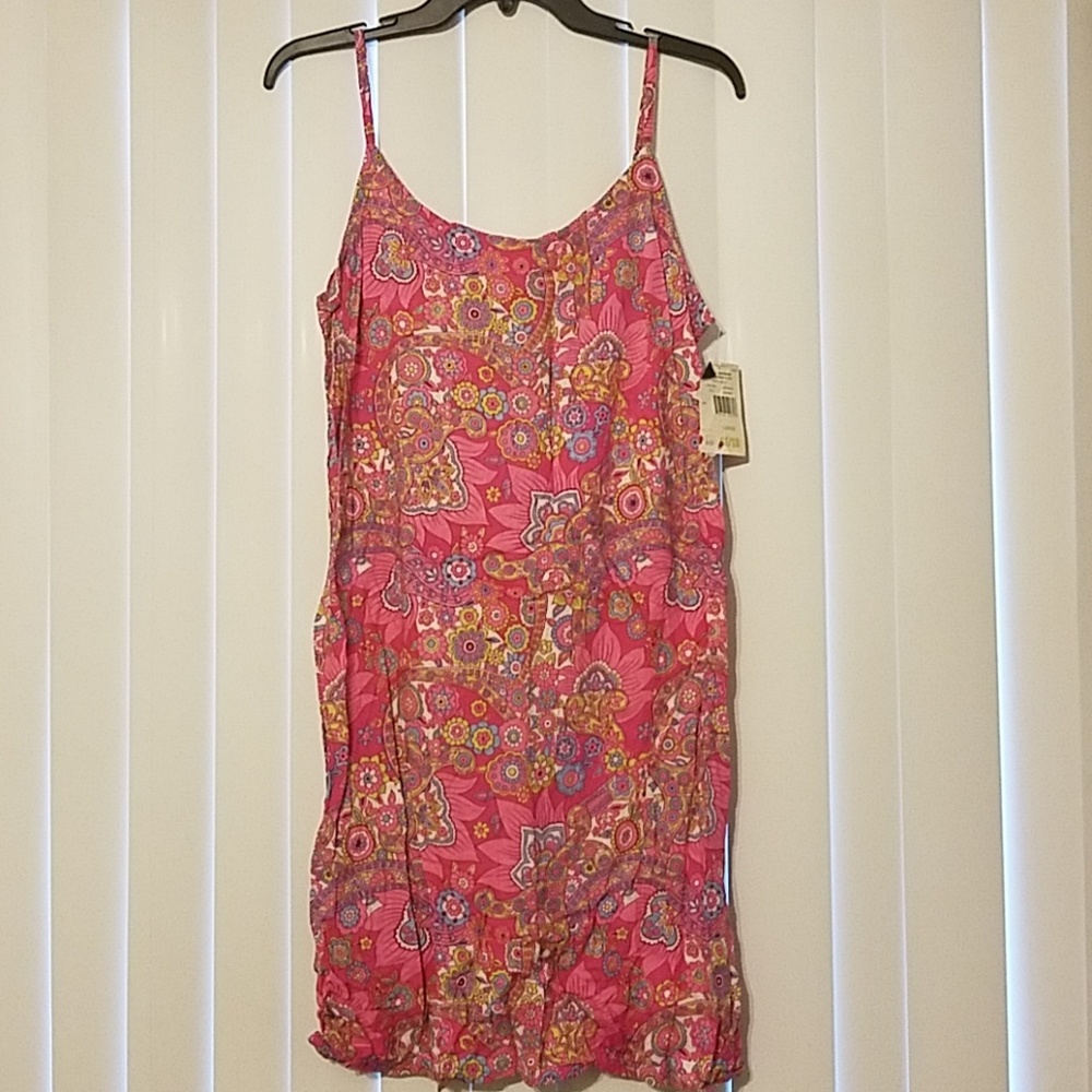 Paisley Spaghetti Strap Dress